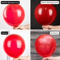 thumbnail image 3 of PartyWoo Ballons Rouges, 100 Pcs Différentes Tailles Lot de 36 Pouces, 18 Pouces, 12 Pouces, 10 Pouces, 5 Pouces pour Guirlande de Ballons, Anniversaire, Mariage, Décorations de Fête, 3 of 6