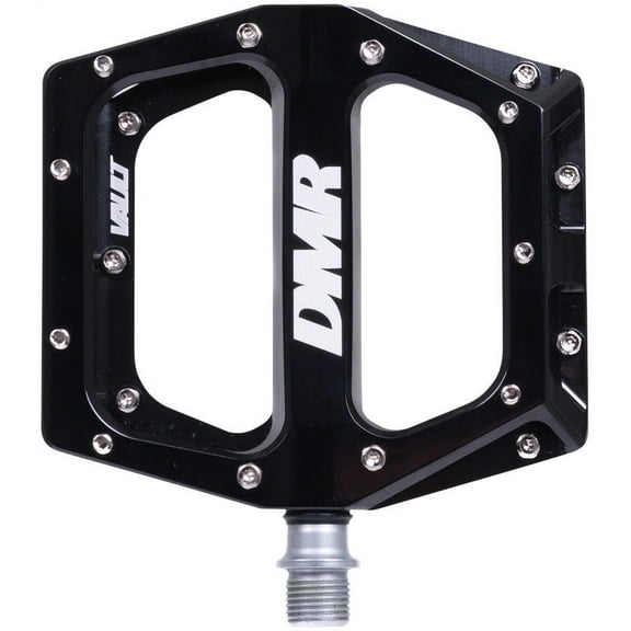 DMR Vault Platform Pedals 9/16" Concave Alloy Body 22 Removable Pins Gloss Black