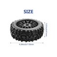 thumbnail image 4 of 4 Uds 118mm 1/8 Rc neumáticos todoterreno rueda 17mm hexagonal para Arrma Redcat Team Vrx Wr8 Hobao, 4 of 5