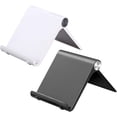 thumbnail image 1 of Soporte de Teléfono Completamente Plegable para Escritorio Soporte Móvil de Escritorio Plegable Ajustable con iPad Compatibilidad Universal Soporte de Teléfono Celular Ajustable para Huawei P40, 1 of 7