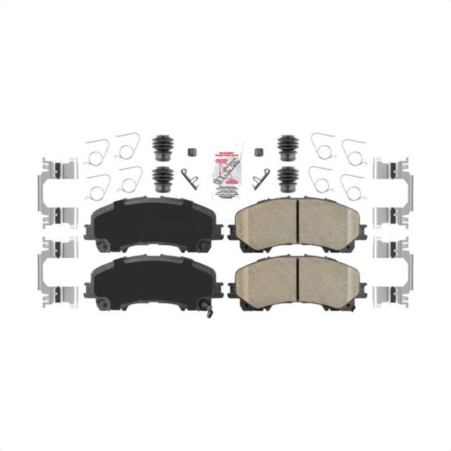 AmeriBRAKES Front Ceramic Disc Brake Pads NWF-PTC1736 for Car Nissan Rogue INFINITI Q50 QX50 Q60 QX55 Z