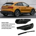 thumbnail image 3 of Rear Bumper Exhaust Pipe Diffuser Trim Glossy Black Rear Bumper Diffuser for SQ5  Sportback 2021 and Up, 3 of 7
