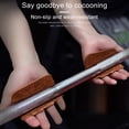 thumbnail image 2 of comerut 1 Pair Lifting Grips Pads Anti Slip Wear Resistant Skin-friendly Gym Workout Weightlifting Half-Finger Grips Gloves for Gym, 2 of 8
