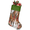Multicolor 4, variant on Jiaoprinted Christmas Stocking, 18 Inch Christmas Snowman Tree Soft Large Xmas Decorative Stocking with Hanging Loop for Fireplace Mantel Holiday Decor