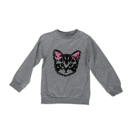 

Baby Kids Set Clothes Long Sleeve Cats Print Tracksuit +Pants Outfits Set 90 CHMORA