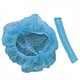 thumbnail image 1 of Nvzi Paquete de 100 gorros desechables para enfermeras, para hospitales, clínicas, laboratorios y salas de examen. Ligeros y transpirables (azules)., 1 of 5
