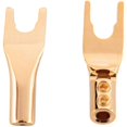 thumbnail image 4 of 8PCS HIFI Banana Y Spade Y Gold Plated Pure Copper Screw Fork HiFi Speaker Spade Connector Plugs-Cop, 4 of 5