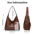thumbnail image 2 of FALAN MULE Hobo Bags for Women Soft Leather Crossbody Purse and Handbags Ladies Top Handle Satchel Shoulder Bags, 2 of 7