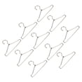 thumbnail image 2 of 10 Uds Percha para Ropa de Muñecas Sunnimix Perchas de Muñecas de Metal 65mm, 2 of 8