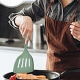 thumbnail image 4 of Pala con fugas de silicona, resistente a altas temperaturas, pala para huevos fritos, pala especial antiadherente, pala para cocinar, 4 of 5