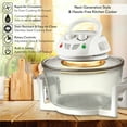 Nutrichef Halogen Oven Airfryer/infrared Convection Cooker