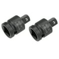 thumbnail image 1 of 2 Pcs 1/2" Drive (F) x 3/8" (M) Reductor de enchufe de impacto para llaves de trinquete, hembra a macho, Cr-Mo, 1 of 3