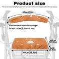 thumbnail image 6 of HELLHERO Ghost Seat Back Cover Easy Fit Walker Covers for Senior Dust Cover Easy Install for Lightweight, 6 of 7