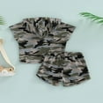 thumbnail image 2 of Fille Sans Manches Camouflage Zip Pull-Over Enfant en Bas Âge, 2 of 6