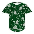 thumbnail image 4 of IROINNID Summer Loose T-shirt For Women Casual Solid Round Neck Short Sleeve Tops, 4 of 5