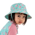 thumbnail image 3 of Jan & Jul Kids' Sun-Hat for Girls, Lightweight, Breathable Polyester (L: 2-5 Years, Watermelon), 3 of 6
