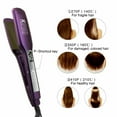 KIPOZI Negative Ion Flat Iron, AntiStatic Hair Straightener with 1.75