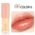 thumbnail image 5 of Mcolor 6 Colors Tinted Lip Glow Oil Plumping Lip Oil Hydrating Transparent Lip Oil, Moisturizing Lip Gloss Gift for Girl Women Lip Makeup Care, 5 of 8