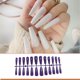 thumbnail image 4 of Seitruly 24 piezas de barniz para uñas postizas, cubierta completa Extra larga, puntas de uñas artificiales, suministros de manicura, accesorios para Arte de uñas violeta Seitruly CE012051-07, 4 of 6