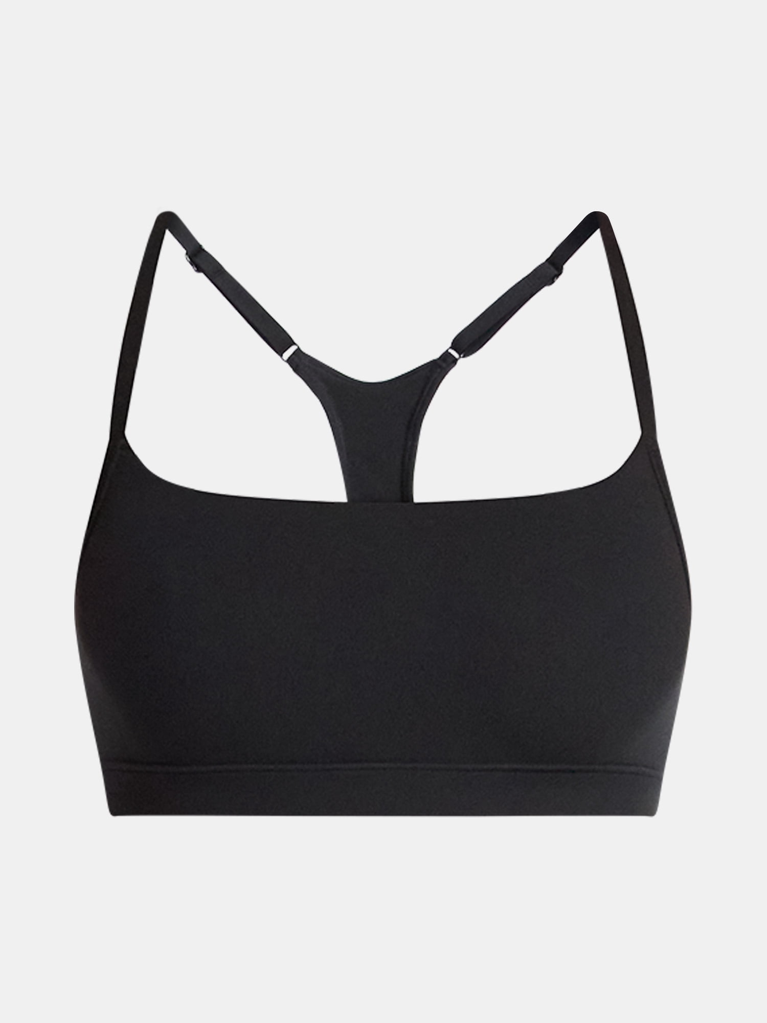 No Boundaries Fit Stretch Scoop Racerback Bralette, Women's XS-3XL