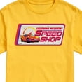 thumbnail image 3 of Disney Cars - Lightning McQueen Speed Shop - Men's Short Sleeve Graphic T-Shirt, 3 of 5