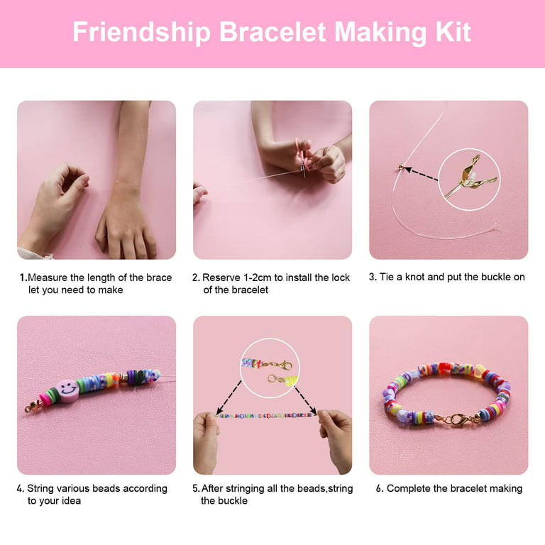Jewelry Making Kit For Girls Friendship Bracelet Making Kit With