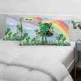 thumbnail image 4 of St. Patrick's Day Pillow Covers 24"x36", Green Shamrock Hat Ladybirds Daisy Rainbow Soft Brushed Microfiber Breathable Throw Pillow Covers, Decorative Pillowcase with Zipper for Couch Sofa Bedroom, 4 of 9
