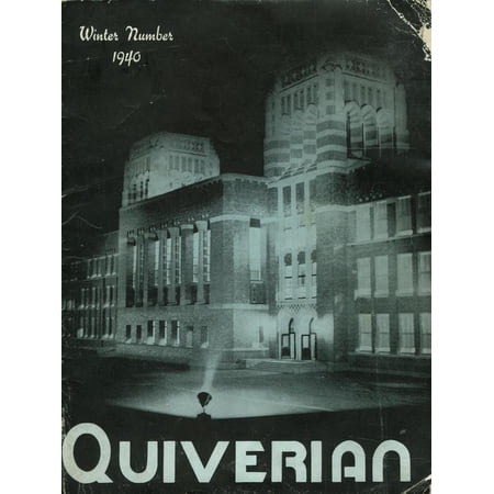 (Custom Reprint) Yearbook: 1940 Wyandotte High School - Quiverian Yearbook (Kansas City, KS)