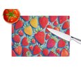 thumbnail image 4 of Carolines Treasures DAC1843LCB 15 x 12 in. Colorful Strawberries Glass Cutting Board - Large, 4 of 5