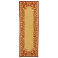 thumbnail image 3 of SAFAVIEH Courtyard Claire Rooster Indoor/Outdoor Area Rug, 6'7" x 9'6", Natural/Red, 3 of 10