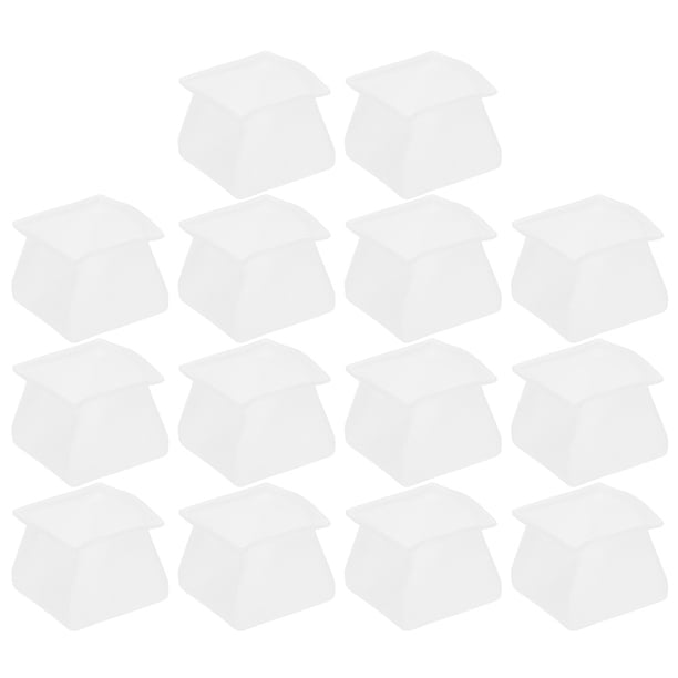 14 protectores de silicona para patas de silla, tapas para patas de mesa y muebles