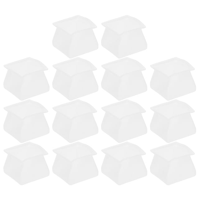 14 protectores de silicona para patas de silla, tapas para patas de mesa y muebles