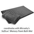 thumbnail image 6 of Microdry 100% Cotton Luxurious Bath Towel, 30" x 56", Dark Gray, 6 of 7