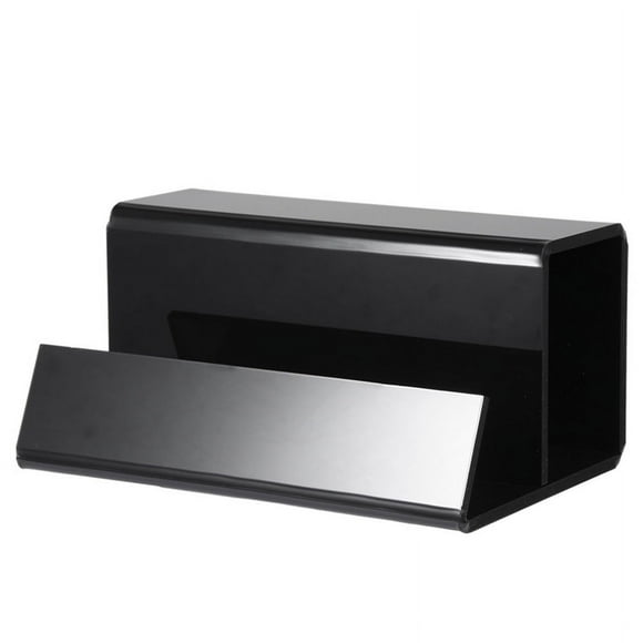 Black Vinyl Record Stand Acrylic Vinyl Record Holder for Albums & Record Decor for Vinyl Record Lovers