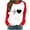 #0130-Black, variant on Ailaofu Womens Love Heart Raglan T-Shirts Casual Long Sleeve Valentine's Wife Day Graphic Tees Tops