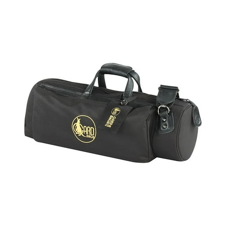 Gard Mid-Suspension Trumpet Gig Bag 1-MSK Black Synthetic w/ Leather (Best Trumpet Gig Bag)