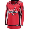 thumbnail image 2 of Women's Fanatics Nicklas Backstrom Red Washington Capitals Home Breakaway Jersey, 2 of 3