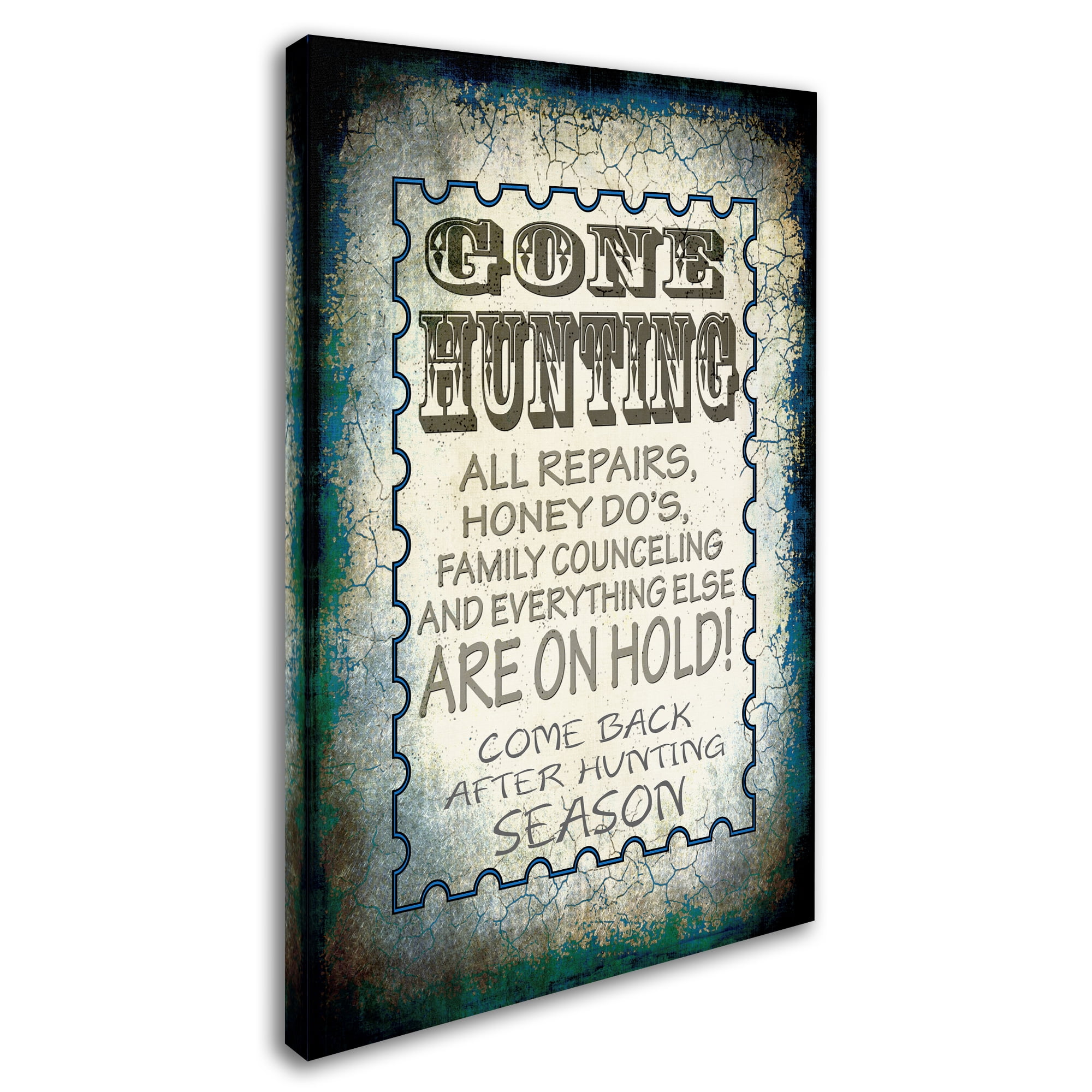 Trademark Fine Art 'Gone Hunting' Canvas Art by LightBoxJournal