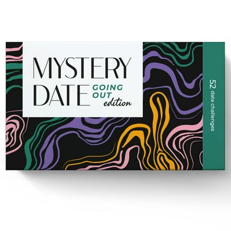 Mystery Date 52 Scratch Off Card Date Night Ideas and 52 Conversation Starters (Going Out Edition)
