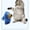 Blue, variant on Squeaky Dog Toys for Aggressive Chewers, Mop Plush Squeaky Toy for Teeth Cleaning, Interactive Crinkle Chew Toy for Small Dogs, Durable Stuffed Animal to Keep Them Busy，Blue