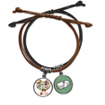 thumbnail image 1 of Me encanta Japón sushi ilustración Pulsera Cuerda Mano Cadena Cuero Dinero Pulsera Unbranded M, 1 of 2