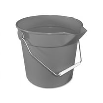 Impact Deluxe Hvy-Dty Bucket 10Qt Gray 5510