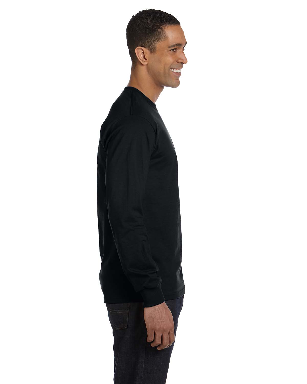 Mens 6 1 Oz Long Sleeve Beefy T 5186 5 Pack