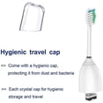 thumbnail image 3 of Replacement Brush Heads, 4 Pack Toothbrush Head Compatible with Philips, Essence, Elite, Xtreme, Advance and CleanCare Electric Toothbrush, 3 of 5