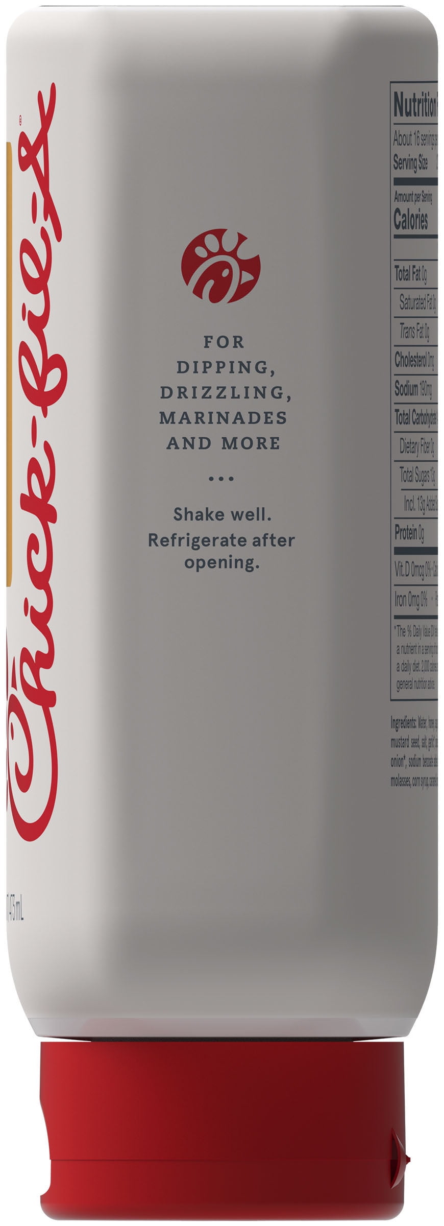 Chick-fil-A Honey Mustard Sauce,16 fl oz Squeeze Bottle
