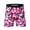 Hot Pink, variant on Men's Long Leg Boxers Brief Novelty Underwear Comfort Fit Moisture Wicking Breathable Colorful Mexican Stripes Hot Pink XL