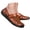 Brown, variant on Men‘s Big Size Clogs Closed Toe Breathable Hollow Outdoor Slip-On Sandals Summer Beach Shoes
