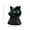 Blue, variant on Tuscom Mysterious Cape Cat Statue Gothic Black Cat Figurine Dressed in Cloak Witchy Cat Decor for Home Office Shelf Desk Halloween, Gift