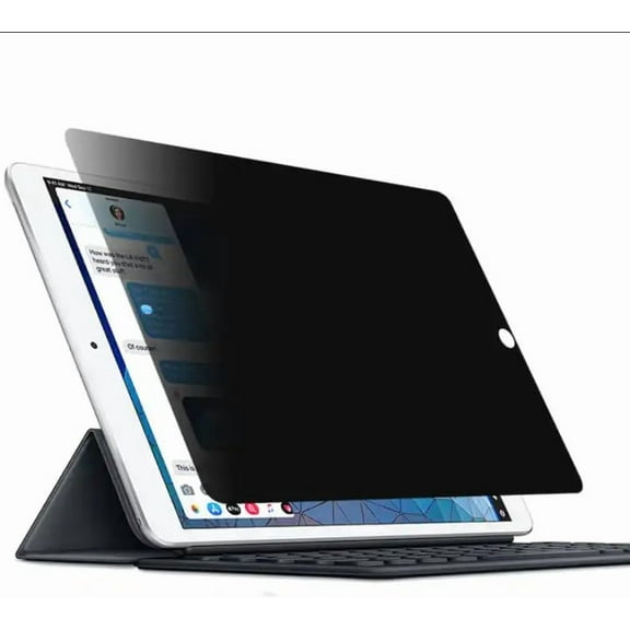 Privacy Screen Protector for iPad 9th 8th 7th Generation (10.2 Inch, iPad 9/8/7, 2021/2020/2019) Tempered Glass Apple Pencil Compatible, 1 Pack