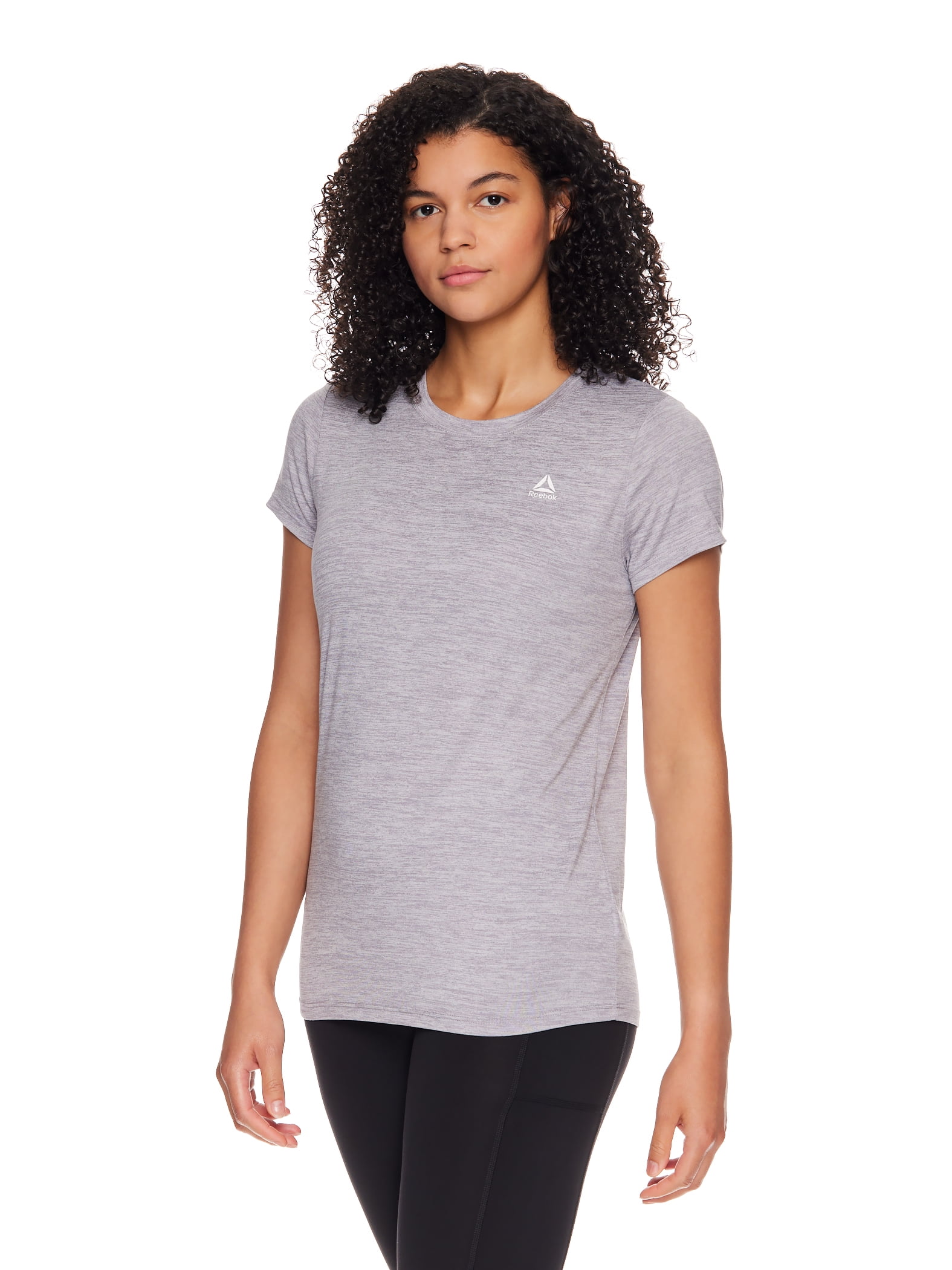 Reebok Women's and Women's Plus Legacy Core Knit Performance T-Shirt, Sizes XS-4X